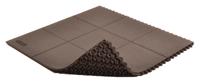 558s0033bl Notrax 558 Static Dissipative Natural Rubber Anti-Fatigue Mat, 91cm x 91cm x 19mm