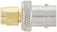 32s151-k00l5 Rosenberger Straight 50Ω RF Adapter SMA Plug to BNC Socket 18GHz