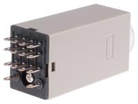 h3y-4-ac24-10m Omron H3Y-4 Series DIN Rail, Surface Mount Timer Relay, 24V ac, 4-Contact, 0.5 → 10min, 1-Function, 4PDT