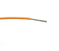 196-4339 RS PRO Orange 1mm²mm² Hook Up Wire, 18 AWG, 32/0.2 mm, 100m, PVC Insulation