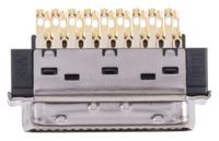 10136-3000pe 3M 101 36 Way Cable Mount D-sub Connector Plug, 2.54mm Pitch