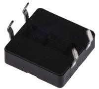 dts24rv APEM Red Plunger Tactile Switch, SPST 50 mA @ 12 V dc 3mm
