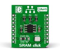 mikroe-1902 MikroElektronika MIKROE-1902, SRAM click SRAM Development Board for 23LC1024 for MikroBUS