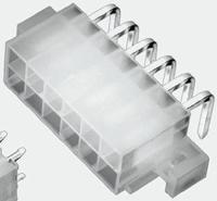 1586041-2 TE Connectivity VAL-U-LOK Series Right Angle Through Hole PCB Header, 2 Contact(s), 4.2 mm Pitch, 2 Row, Shrouded