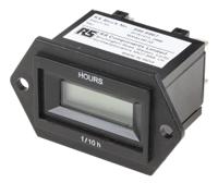 896-6967 RS PRO Hour Meter, 6 Digit LCD, 50Hz, 85 → 265 V ac
