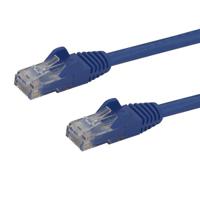 n6patch75bl StarTech.comN6PATCH, 75ft Cat6, Blue RJ45 to Male RJ45 Male, UTP, Terminated PVC Sheath