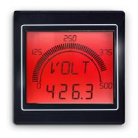 apm-max-m21-pu-4b Trumeter LCD Digital Panel Multi-Function Meter, 68mm x 68mm
