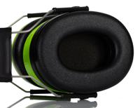 h540agb 3M PELTOR Optime Ear Defender with Headband, 34dB, Black, Green