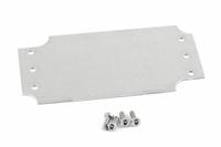 1554cpl Hammond Steel Mounting Plate, 66mm W, 119mm L for Use with 1554 &amp; 1555 C, C2 &amp; D2 Enclosures, D