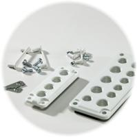 mb-10861-set Fibox Structural System Cable Management 62mm Internal Width 193mm Internal Height, 216mm L