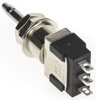 mpa-106-f KNITTER-SWITCH Miniature Push Button Switch, Momentary, Panel Mount, 6.4mm Cutout, SPDT