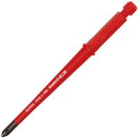 8620sl-2p Bahco Pozidriv Screwdriver Blade, PZ1 Tip, 100 mm Blade, VDE/1000V
