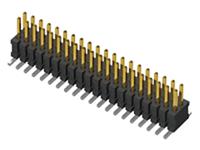 ftsh-103-01-f-d Samtec FTSH Series Right Angle Through Hole Pin Header, 6 Contact(s), 1.27 mm Pitch, 2 Row, Unshrouded