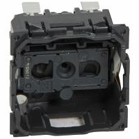 0-671-10 Legrand Céliane Black 1 Gang Plug Socket, 16A, French 2P, Indoor Use