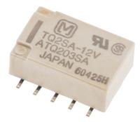 tq2sa-12v Panasonic Surface Mount Signal Relay, 12V dc Coil, 1A Switching Current, SPDT