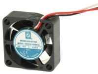 619-6769 RS PRO Axial Fan, 12 V dc, DC Operation, 4.6m³/h, 840mW, 90mA Max, 25 x 25 x 10mm