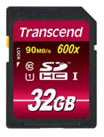 ts32gsdhc10u1 Transcend 32 GB SDHC SD Card, Class 10, UHS-1 U1