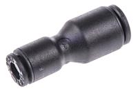 3106-04-06 Legris LF3000 Series Straight Tube-to-Tube Adaptor, Push In 4 mm to Push In 6 mm, Tube-to-Tube Connection Style
