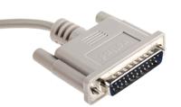 11013518-50 Roline Male 25 Pin D-sub to Male 25 Pin D-sub Serial Cable, 1.8m
