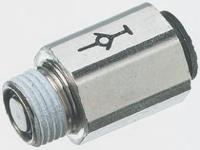 3091-08-13 Legris LF3000 Series Straight Threaded Adaptor, R 1/4 Male to Push In 8 mm, Threaded-to-Tube Connection Style