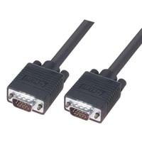 cgsvgamm-3 L-Com Male 15 Pin D-sub to Male 15 Pin D-sub SVGA Cable, 3ft Black