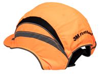 7100217846 3M Orange Short Peaked Bump Cap, ABS Protective Material