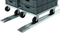250-0403 RS PRO Steel Dolly, 300kg Load, 400mm W x 600mm L