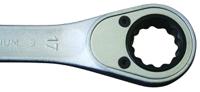 7-r-24 Gedore 7 R Series Combination Ratchet Spanner, 24mm, Metric, Double Ended, 325 mm Overall