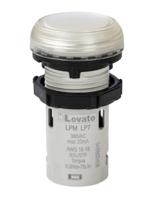 lpmlp7 Lovato, LPML, Panel Mount Clear LED Pilot Light, 22mm Cutout, IP66, IP67, IP69K, Round, 380-415V
