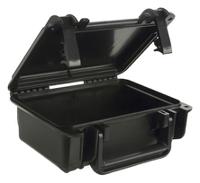 se120bk Serpac SE Waterproof Plastic Equipment case, 99 x 223.5 x 190.5mm