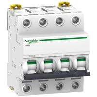 a9f76432 Schneider Electric Acti9 A9F76 MCB, 4P, 32A, 440V AC, 250V DC, 6000 A Breaking Capacity