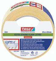 04169-00056-94 Tesa 4944 White Cloth 25m Floor Tape, 0.2mm Thickness