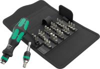 05057113001 Wera Hex-Plus, Phillips, Pozidriv, Slotted, Torx Bit Holder Screwdriver, 32-Piece