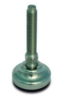 224-5815 RS PRO M12 50mm Dia. Rubber Adjustable Foot, 1500kg Static Load Capacity 30° Tilt Angle