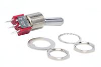 734-7113 RS PRO Toggle Switch, PCB Mount, On-On, SPDT, Through Hole Terminal
