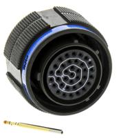 tv06rw-15-35snw52 Amphenol Limited, TV, Copper Alloy 37 Way Cable Mount MIL Spec Circular Connector PlugGreen, Socket Contacts,Shell Size