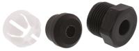 pxp70880507 Bulgin 7000 Series Black, Grey, White, Yellow Thermoplastic Cable Gland Kit, 5mm min., 7mm max., IP66, IP68, IP69K