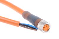 11300-rkmv-4-072-m Lumberg Automation Female 8 way M8 to Free End Sensor Actuator Cable, 2 m