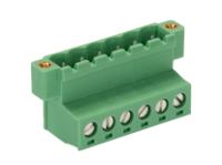 1825543 Phoenix Contact, 5.08mm Pitch, 5/ 6-STGF-5, 08, IC 2, 6 Way, , Pluggable Terminal Block, Inverted Plug, Cable Mount,