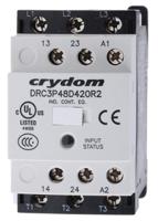 drc3p48d420r2 Sensata Crydom Solid State Relay, 7.6 A Load, DIN Rail Mount