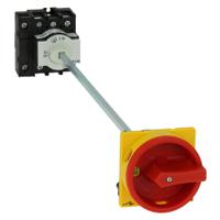 199938-p1-40m4svbn Eaton, 3P + N 90° On-Off Cam Switch, 690V (Volts), 40A, Door Coupling Rotary Drive Actuator