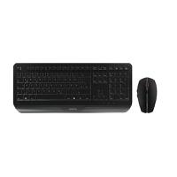 jd-7000de-2 Cherry CHERRY GENTIX DESKTOP Wireless Ergonomic Keyboard and Mouse Set, QWERTZ (German), Black