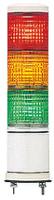 xvc6b3k Schneider Electric Harmony XVC6 Series Red/Green/Amber Signal Tower, 3 Lights, 24 V ac/dc, Surface Mount