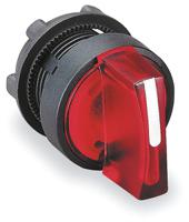 zb5ak1543 Schneider Electric Harmony XB5 Series 3 Position Selector Switch Head, 22mm Cutout, Red Handle