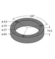 m5-qr24 Turck Protection Ring for Use with Ri-EQR24 Inductive Encoder
