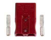 sbs50red08 Anderson Power Products, SBS Series Male 2 Way Battery Connector, 110A, 600 V