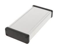 1455j1602 Hammond 1455 Clear Anodised Aluminium Enclosure, 160 x 78 x 27mm
