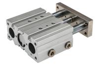 180-286 RS PRO Pneumatic Guided Cylinder - 20mm Bore, 30mm Stroke, Double Acting