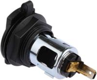 450-571 RS PRO Panel Mount, 15A Cigarette Lighter Socket