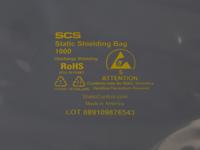 30058 SCS Static Shielding Bag 127mm(W)x 203mm(L)